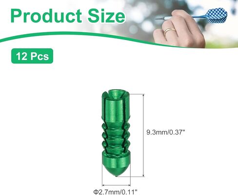 PATIKIL Dart Flight Protectors Aluminum Alloy Dart Wing Savers Fixed Degrees Professional Competition Dart Accessories in Saudi Arabia