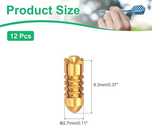 PATIKIL Dart Flight Protectors Aluminum Alloy Dart Wing Savers Fixed Degrees Professional Competition Dart Accessories in Saudi Arabia