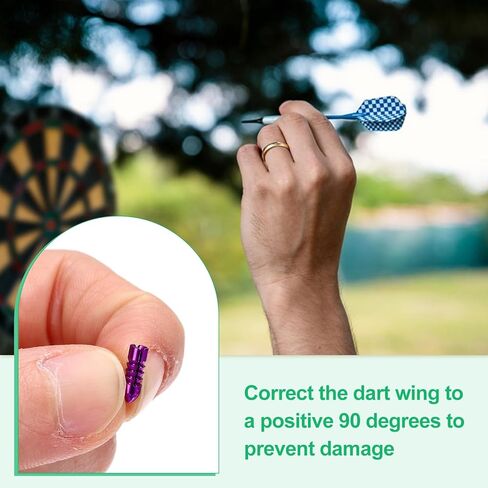 Patikil Dart Flight Profertors Aluminium سبيكة Dart Wing Saver الثابت in Saudi Arabia
