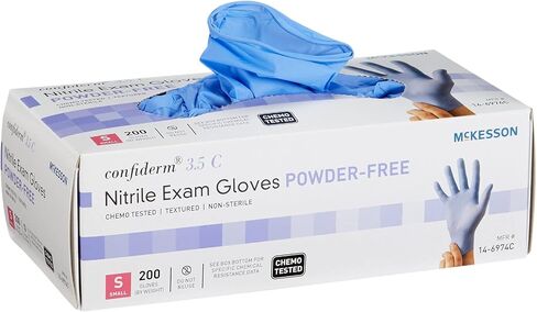 McKesson Confiderm 3.5C Nitrile Exam Gloves - Powder-Free, Latex-Free, Ambidextrous, Non-Sterile in Saudi Arabia