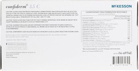 McKesson Confiderm 3.5C Nitrile Exam Gloves - Powder-Free, Latex-Free, Ambidextrous, Non-Sterile in Saudi Arabia