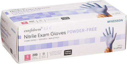 McKesson Confiderm 3.5C Nitrile Exam Gloves - Powder-Free, Latex-Free, Ambidextrous, Non-Sterile in Saudi Arabia