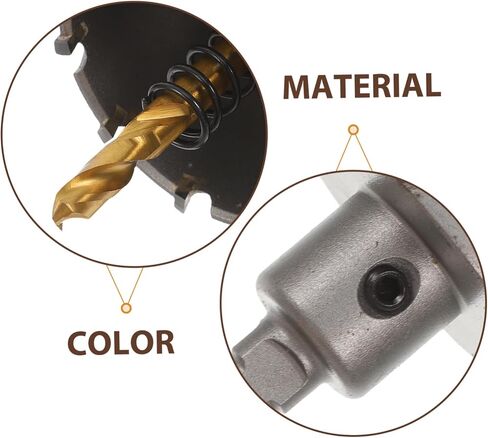 Heavy Duty Hole Saw Drill Bit for and Plastic Robust Construction for Plate Expansion Multi-Material Applications Hole Opener in Saudi Arabia