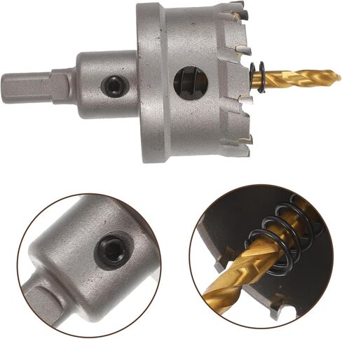 Heavy Duty Hole Saw Drill Bit for and Plastic Robust Construction for Plate Expansion Multi-Material Applications Hole Opener in Saudi Arabia
