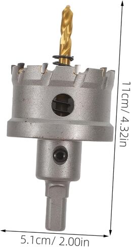 Heavy Duty Alloy Hole Saw Drill Bit Titanium Coating for Wood Aluminum Iron Plastic Metal Cutting Tool for Efficient Drilling Tasks in Saudi Arabia