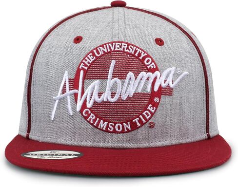 The Game NCAA Licensed, Alabama Crimson Tide Flat Brim Snapback Hat in Saudi Arabia