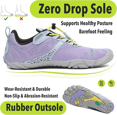 SAGUARO Womens Mens Barefoot Shoes Minimalist Trail Runner Wide Toe Box Zero Drop Outdoor Cross Training Shoe in Saudi Arabia