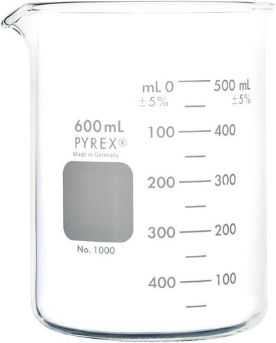 PYREX Low 600 mL Beaker, Grad. (Single) in Saudi Arabia