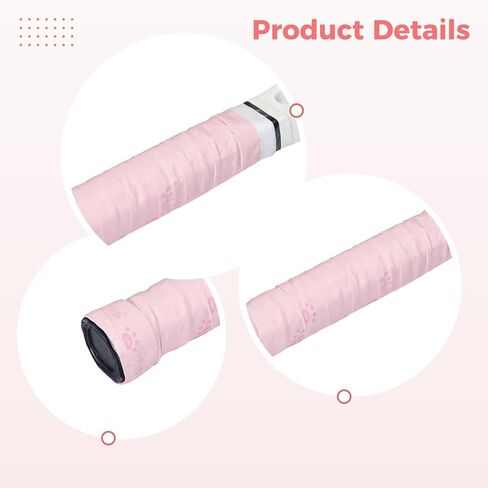 6 PCS Kawaii Cat Paw Tennis و Squash Grip ، و Pu Leather Overgrips لمقابض المضرب مع امتصاص العرق in Saudi Arabia