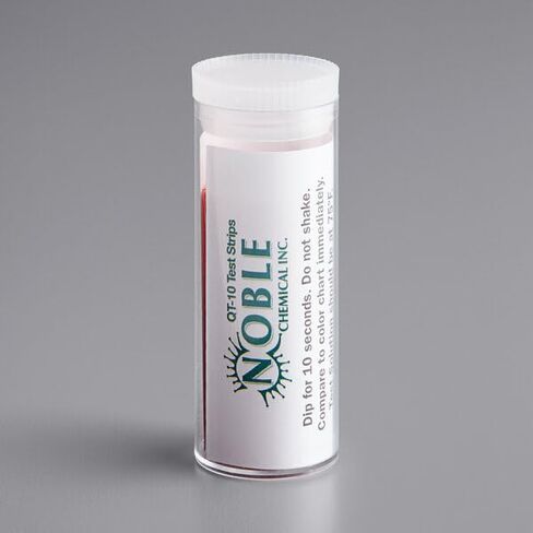 Noble Chemical Quaternary Test Paper Dispenser, 0-400 PPM, QT-10 in Saudi Arabia