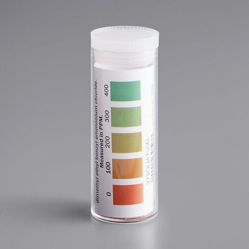 Noble Chemical Quaternary Test Paper Dispenser, 0-400 PPM, QT-10 in Saudi Arabia