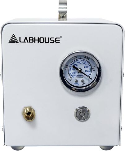 Diaphragm Lab Vacuum Pump VP-10E Oil-Free 10L/min Negative Pressure for Vacuum Filtration Includes Water Separator & Rubber Tube in Kuwait