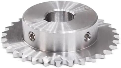 مسننة سلسلة الأسنان ، 1pc 22-30teeth 04c 304 الصلب غير القابل للصدأ ، تجويف سلسلة صراخ العجلة ذات الفولاذ المقاوم للصدأ 8-25 ملم (29 أسنان ، 14 مم (Keyway 5x2.3mm)) in Saudi Arabia