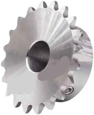مسننة سلسلة الأسنان ، 1pc 22-30teeth 04c 304 الصلب غير القابل للصدأ ، تجويف سلسلة صراخ العجلة ذات الفولاذ المقاوم للصدأ 8-25 ملم (29 أسنان ، 14 مم (Keyway 5x2.3mm)) in Saudi Arabia