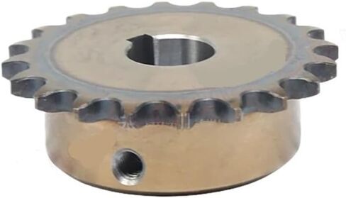 مسرس سلسلة الأسنان ، 1pc 17t-20t 06b الدقة الدقيقة الدقيقة عجلة ضرس الدافع 17 18 19 20 أسنان 45#(20 أسنان ، 18 ملم (keyway 6mm)) in Saudi Arabia