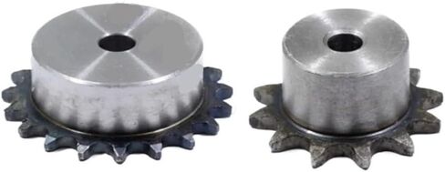 Tooth Roller Chain Sprocket, 1pc 05B 20Teeth to 50Teeth Sprocket Wheel Chain Gear Industrial 45# Steel Suitable(50 Teeth) in Saudi Arabia