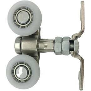 1 pc Small Folding Door Pulley Wooden Sliding Wheel Door and Window Accessories Track Pulley in Saudi Arabia