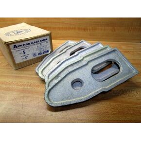 Appleton CLB-300M 3" Clamp Backs CLB300M (Pack of 5) in Saudi Arabia
