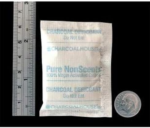 Activated Charcoal Sorbent Desiccant Packets - Desiccants Commercial Bulk, Vapor, Industrial, Odors, Packaging, Storage (50) in Saudi Arabia