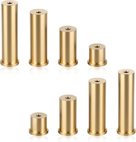 8PCS Golf Club Weight Head Accessories Brass Golf Weighted Spike Plug Weight Tip Fit for Use with 0.355 Inch Club Head and Steel Component in Saudi Arabia