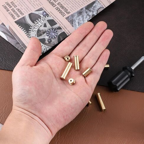 8PCS Golf Club Weight Head Accessories Brass Golf Weighted Spike Plug Weight Tip Fit for Use with 0.355 Inch Club Head and Steel Component in Saudi Arabia