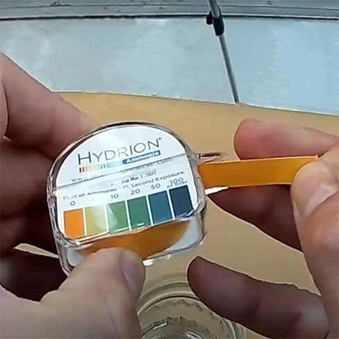 Hydrion Ammonia Test Papers 0-100 ppm, Single 15 ft. Roll in Saudi Arabia