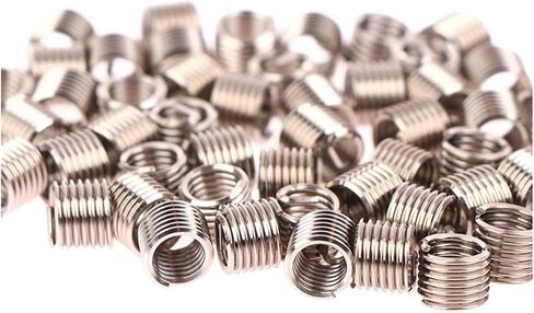 Idomin 50pcs/مجموعة مؤشر ترابط سلك الفولاذ المقاوم للصدأ إدراج M6 X 1.0 1.5D إدراج إصلاح خيط هليكوبتر in Saudi Arabia