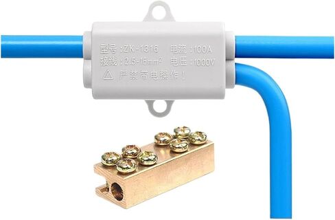 ZK1316 Terminal Block Copper and Aluminum Wire Connection Clip high Power Three-Way Connector Splitter Quick Connector in Saudi Arabia