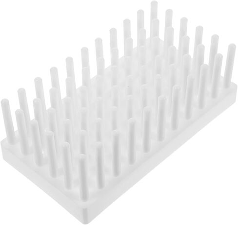 PRETYZOOM Plastic Test Tube Rack for Storage Laboratory Drying Stand Multi-Tube Holder for Sample Storage and Organization in Saudi Arabia