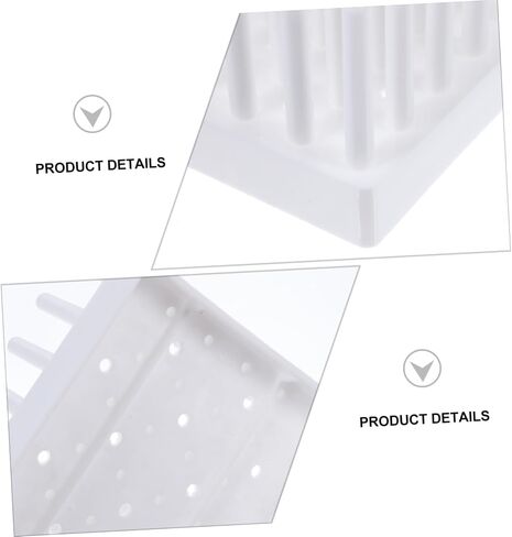 PRETYZOOM Plastic Test Tube Rack for Storage Laboratory Drying Stand Multi-Tube Holder for Sample Storage and Organization in Saudi Arabia