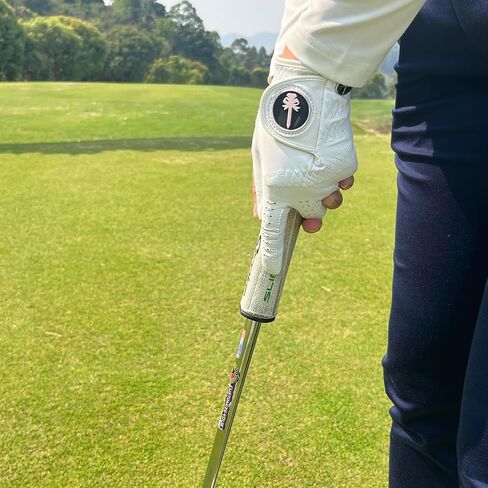 Pinktee Golf Glove Women Hand Hand Premium Cabretta Leather with Pink Marker All Weather Golf Gloves للسيدات بحجم صغير متوسط ​​كبير in Kuwait