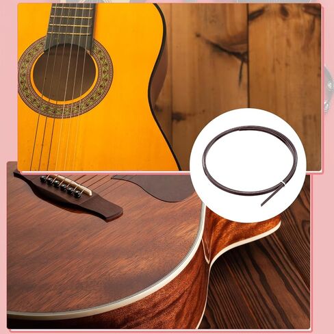 Meccanixity 1 PCS Guitar Binding Strips ، 1650 × 5x1.5 مم حافة حافة بلاستيكية لإكسسوارات الغيتار الكلاسيكية الصوتية ، الأخضر الأحمر in Kuwait