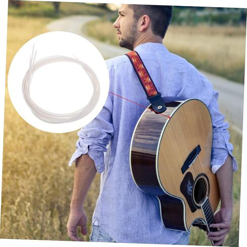 Milisten 8pcs Guitar Edge Protection Decorative Strip Binding Purfling Strips for Classical Guitars Easy Installation Stylish Edging Enhancement in Saudi Arabia