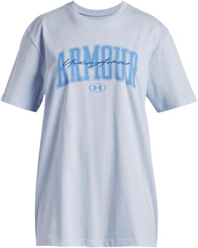 Under Armour Girls' Rival Oversized Short Sleeve T Shirt in Saudi Arabia