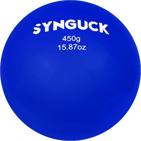SYNGUCK 4/6 Pack Weighted Plyo Balls Set for Baseball & Softball Training - Improve Power, Pitching, Hitting - Perfect for Yoga, Fitness, Plyometrics - All Skill Levels in Saudi Arabia