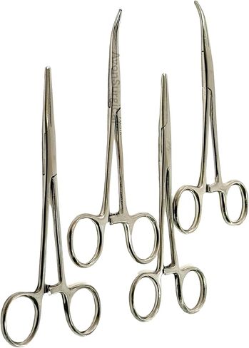 مجموعة من 4 متنوعة من Kelly Mustat ملقط + Crile Recostat ملقط 5.5 '' Str + CVD in Saudi Arabia