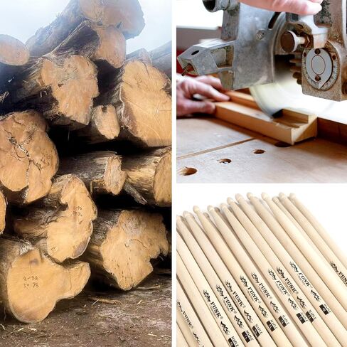 2 pairs Drum Sticks 5A Maple Wood Tip DrumStick,Ideal for Drummers of All Levels,Used for Drums, Percussion and Practice–(5A-Two pairs) in Saudi Arabia