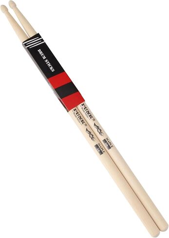 2 pairs Drum Sticks 5A Maple Wood Tip DrumStick,Ideal for Drummers of All Levels,Used for Drums, Percussion and Practice–(5A-Two pairs) in Saudi Arabia