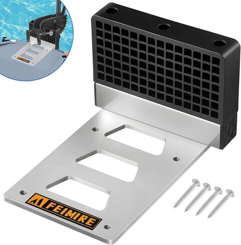 Universal Transom Trolling Motor Mount for Kayaks, Fit for Any Boat with A Flat Stern, for Electric Trolling Motors Only, Not for Outboard Engines (Old Style, Rotatable) in Kuwait