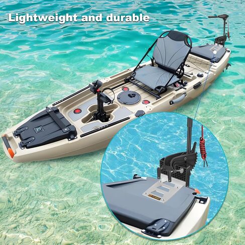 Universal Transom Trolling Motor Mount for Kayaks, Fit for Any Boat with A Flat Stern, for Electric Trolling Motors Only, Not for Outboard Engines (Old Style, Rotatable) in Kuwait