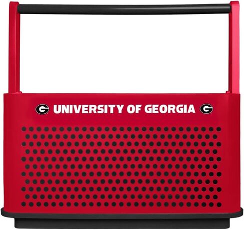 The Fan Brand NCAA Georgia Bulldogs - Tailgate Caddy - Sports Team Bar Disor: Home ، Dorm ، Office ، Cave - - Red/Black in Saudi Arabia