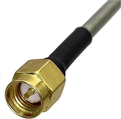 1pcs SMA Male to SMA Male RG402 0.141 inch Silver Wire Semi-Rigid Flexible Pigtail 4 inch ~ 20m Connector Converter(4inch (10CM)) in Saudi Arabia