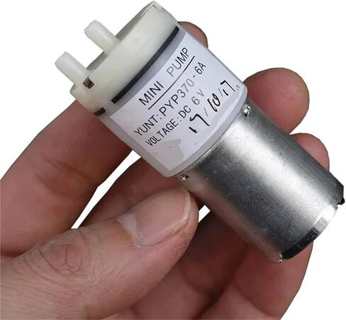 PYP370-6A DC 5V 6V Small 370 Motor Diaphragm Pump Pracuum Air Oxygen PUMP MINI PRESSION PUSTION PYP370-6A 1PCS in Saudi Arabia