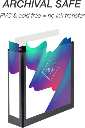 Samsill 4 Inch 3 Ring Binder, Made in USA, Economy Round Ring, Clear View Cover, 675 Sheet Capacity - for School, Office, Home - Pearl White in Kuwait