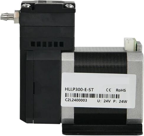 300ml/min HLLP300 Diaphragm Liquid Pump 24V Stepper Motor 6000H Liquid Pressure 0.3Mpa With Metal Connectors For Lab 1Pcs in Saudi Arabia