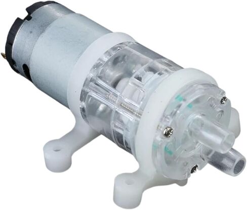 385 DC 6V-12V High Temperature Resistance 100 Degrees Mini Water Pump Diaphragm Water Pump Vacuum Pump 1Pcs in Saudi Arabia