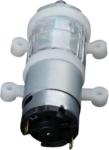 385 DC 6V-12V High Temperature Resistance 100 Degrees Mini Water Pump Diaphragm Water Pump Vacuum Pump 1Pcs in Saudi Arabia