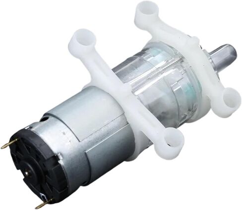 385 DC 6V-12V High Temperature Resistance 100 Degrees Mini Water Pump Diaphragm Water Pump Vacuum Pump 1Pcs in Saudi Arabia