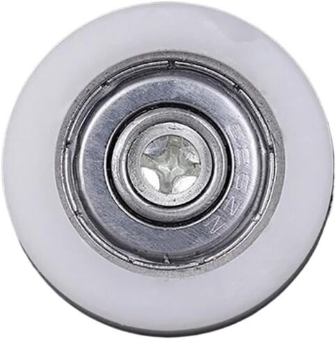 4Pcs 19/22/25/26/29mm M6 External Thread Nylon Drawer Bearing Pulley Document Cabinet Moving Wheel Sliding Door Roller Hardware(4Pcs DR-19) in Saudi Arabia