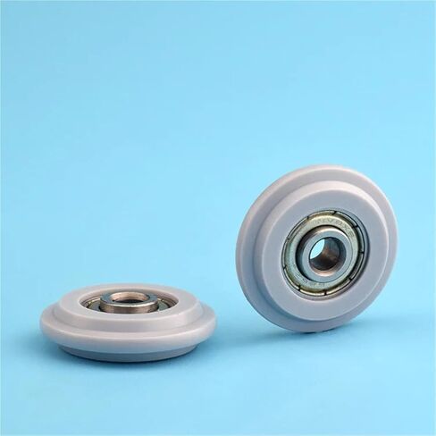 1pc Sliding Door Pulley Door and Window Track Groove Wheel Guide Wheel cam Nylon Plastic Sliding Door Wheel Accessories 6x32 in Saudi Arabia